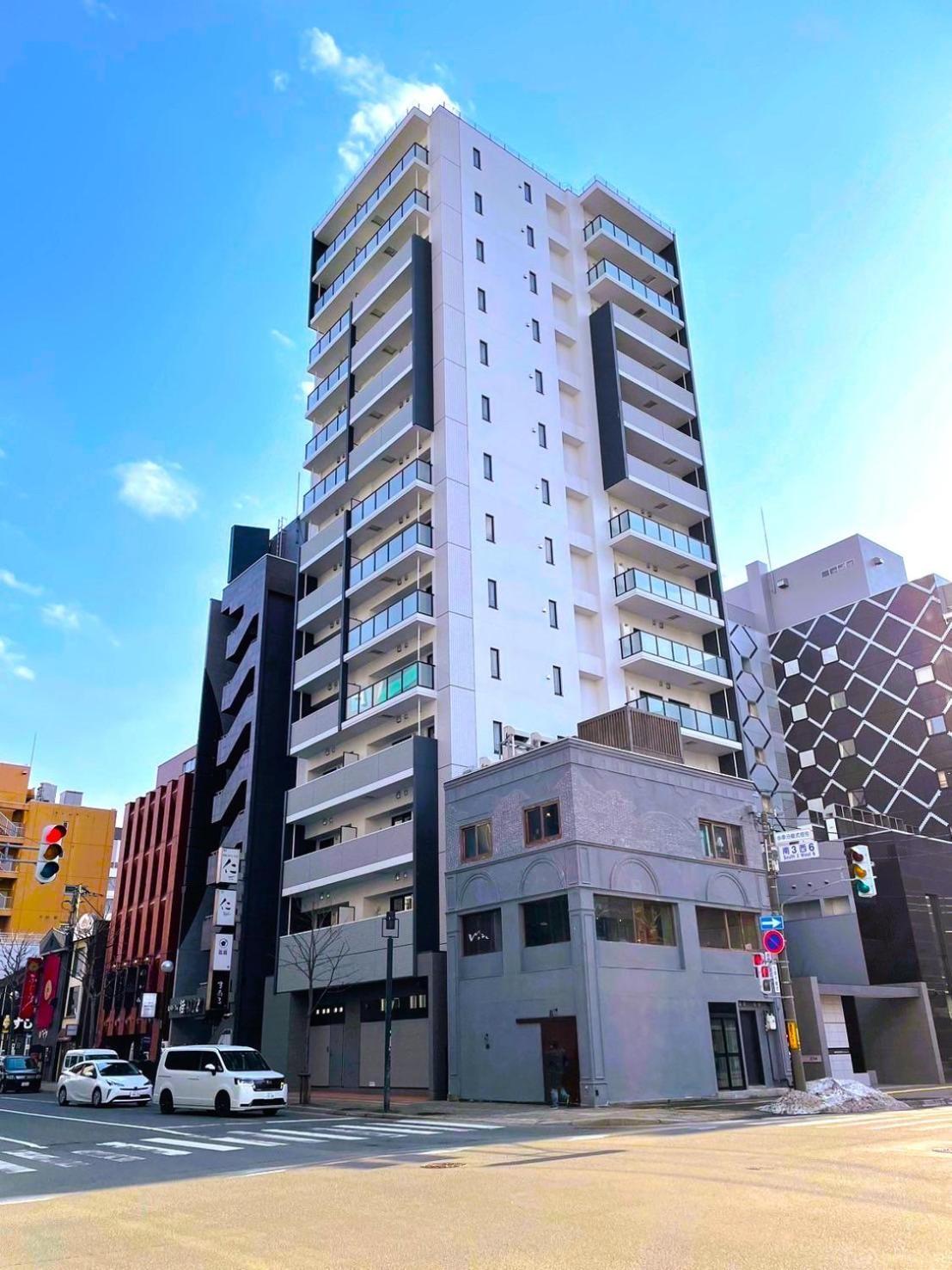 121 札幌中心部 すすきの駅より徒歩5分 ロケーション最高 Apartment Exterior photo